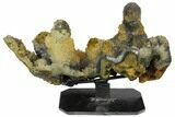 Amethyst Stalactite Formation on Metal Stand - Uruguay #157449-5